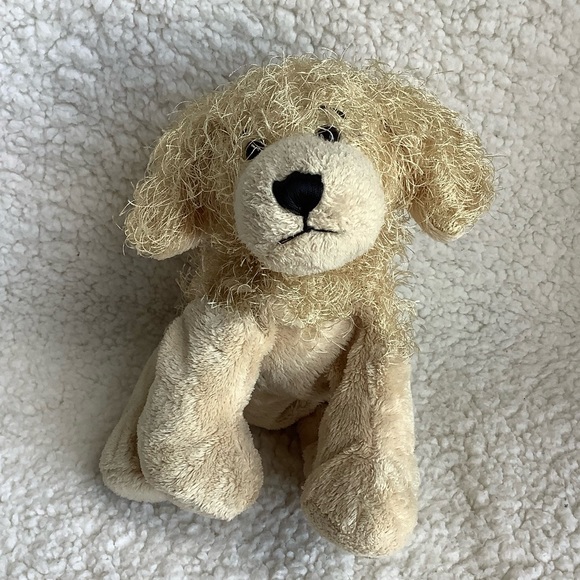 GANZ Webkinz HM010 Golden Retriever Puppy Dog Plush Stuffed Animal Toy No Code - Picture 9 of 9